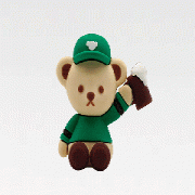 綠帽熊公仔玩偶定制_塑膠公仔_PVC公仔廠家 綠帽熊公仔玩偶定制_塑膠公仔_PVC公仔廠家